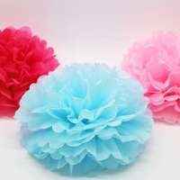 2019 Cheap paper pom poms for wedding, parties HOT SELLING TISSUE PAPER FLOWER