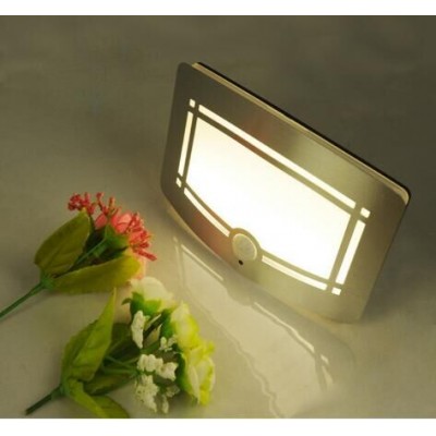 Wireless Infrared Motion Sensor Wall LED Night Light Novelty Battery Powered Porch Night Lamp Motion Sensor Light For Home