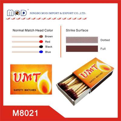 cheap bulk safety match for making fire