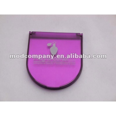 Plastic pocket mirror