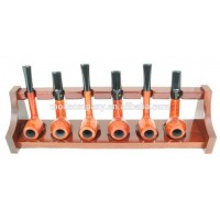 6pcs Wood Pipes Rack