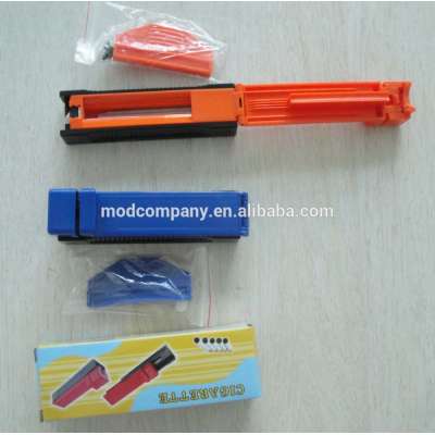 plastic manual cigarette tube filler-single cigarette roller